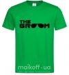 Мужская футболка The Groom Зеленый фото