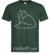 Мужская футболка Persian Темно-зеленый фото