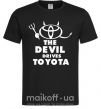 Чоловіча футболка The devil drives toyota Чорний фото