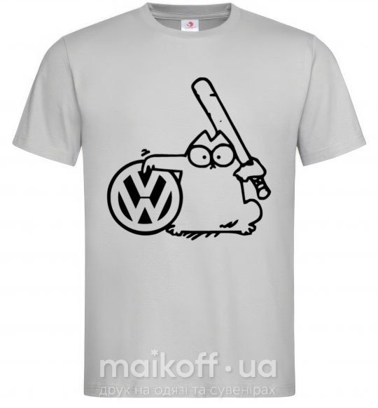 Чоловіча футболка Danger Volkswagen Сірий фото