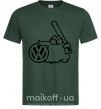 Мужская футболка Danger Volkswagen Темно-зеленый фото