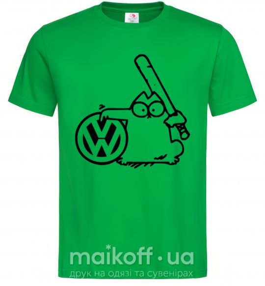 Чоловіча футболка Danger Volkswagen Зелений фото