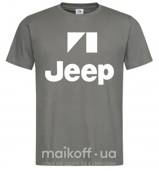 Чоловіча футболка Logo Jeep Графіт фото