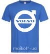 Мужская футболка Logo Volvo Ярко-синий фото