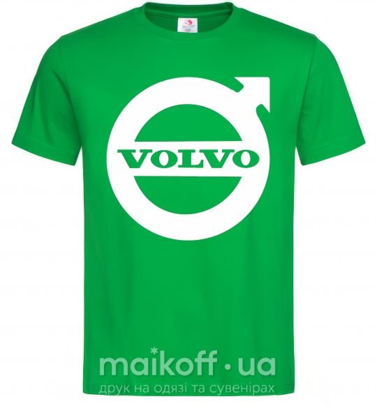 Чоловіча футболка Logo Volvo Зелений фото