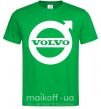 Мужская футболка Logo Volvo Зеленый фото