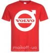 Чоловіча футболка Logo Volvo Червоний фото