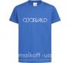 Детская футболка Otorvald Ярко-синий фото