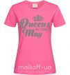 Жіноча футболка May Queen Яскраво-рожевий фото