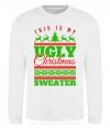 Світшот Ugly Christmas sweater Білий фото