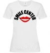 Женская футболка Smile center Белый фото
