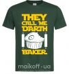 Чоловіча футболка They call me Darth Baker Темно-зелений фото