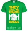 Мужская футболка They call me Darth Baker Зеленый фото