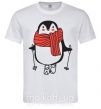 Мужская футболка Penguin man Белый фото