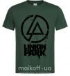 Мужская футболка Linkin park broken logo Темно-зеленый фото