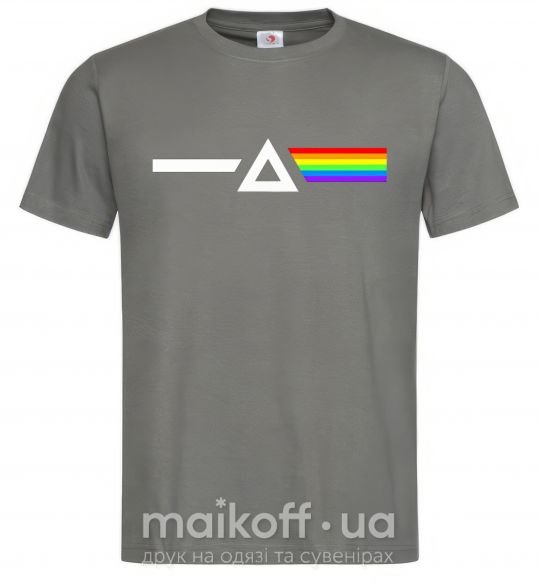 Чоловіча футболка Minimal Pink Floyd Графіт фото